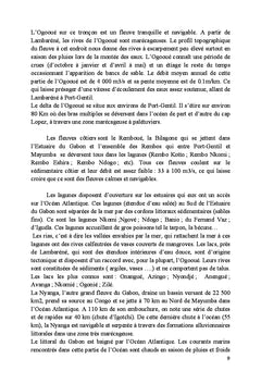 La Production touristique au Gabon