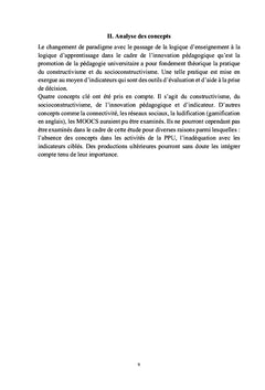 Analyse de l'effectivite de la demarche constructiviste et socioconstructiviste