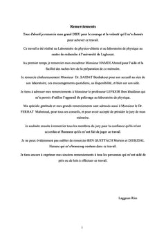 Inhibition de la corrosion du cuivre dans un milieu acide