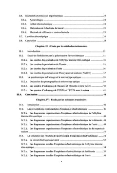 Inhibition de la corrosion du cuivre dans un milieu acide