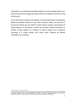 Banque, structure économique et financière au Maroc: analyse empirique