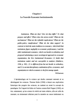 Algérie: institutions et sous-développement