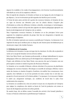 Analyse de l'évaluation de la formation au Port Autonome de Dakar