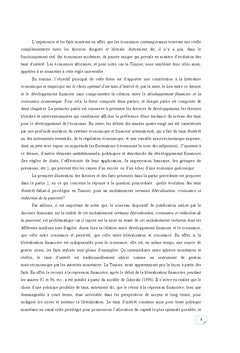 Le taux d'interet et le developpement financier en Tunisie
