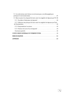 Analyse des inégalités de dépenses de consommation en milieux ruraux