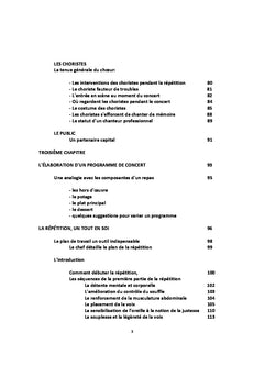 Mon metier, chef de choeur