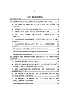 Le Monde aux XIXe et XXe siècles