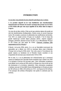 Le Monde aux XIXe et XXe siècles