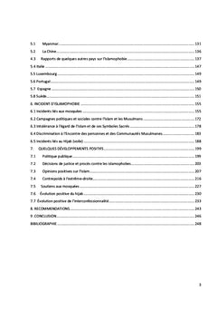 ISLAMOPHOBIE: Racines, Conséquences et Solutions