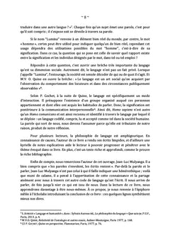 Langage et Humanité