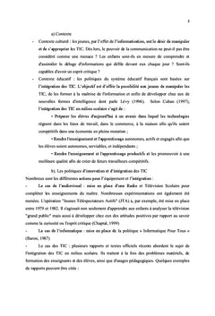 L'integration de l'usage des TICe dans les C.D.I. du Lycee Andohalo