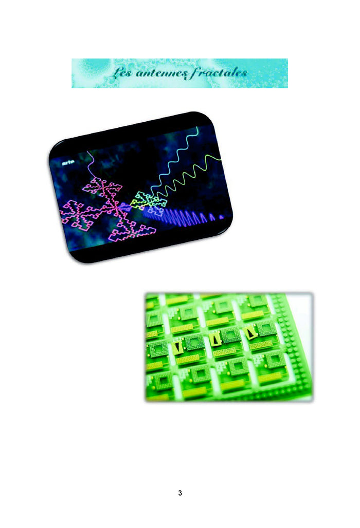Conception des antennes micro-ruban fractales