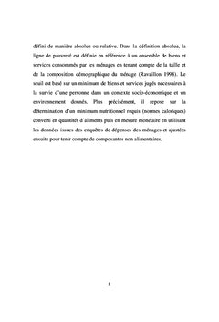 La croissance pro-pauvres au Maroc
