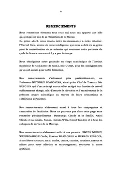 Apport NTI dans la gestion d'une cooperative d'epargne et de credit