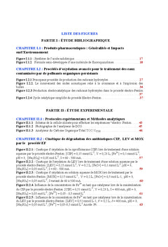 Traitement de la pollution organique en milieu aqueux