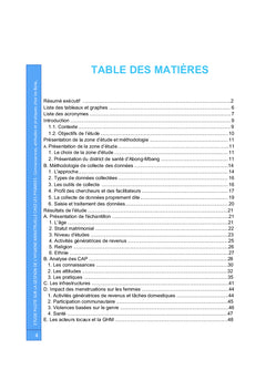 La gestion de l'hygiène menstruelle chez les Pygmées Baka du Cameroun