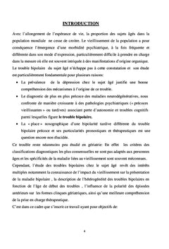 Le trouble bipolaire chez le sujet age: clinique et epidemiologie