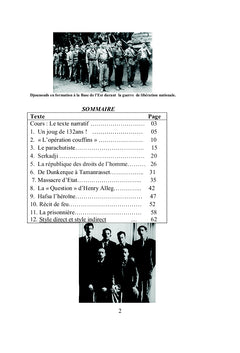 Etude du texte narratif en rapport avec la guerre révolutionnaire de
