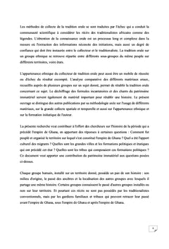 Les racines de l'empire de Ghana