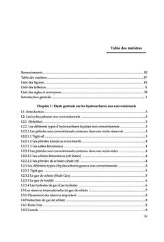 Etude des impacts environnementaux de gaz de schiste