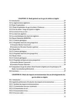 Etude des impacts environnementaux de gaz de schiste
