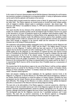 Reservoir Properties and DeveloPMEnt Planning of Platina Oilfield, Offshore Angola, West Africa