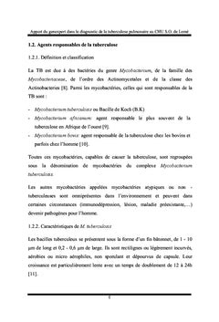Optimisation du diagnostic biologique de la tuberculose pulmonaire
