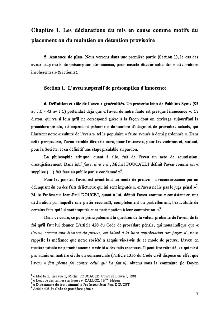 La reconnaissance des faits dans le contentieux