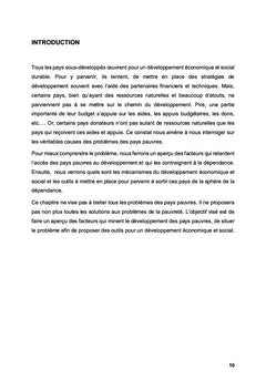 Sortir du sous-développement