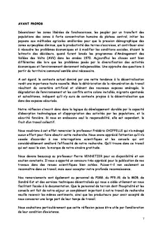 Peuplement et développement dans la vallée du Nakambe