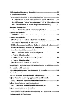 Etude phytochimique et activites biologiques