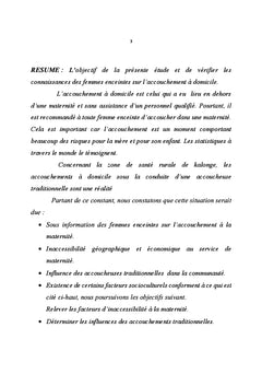 Accouchement A domicle