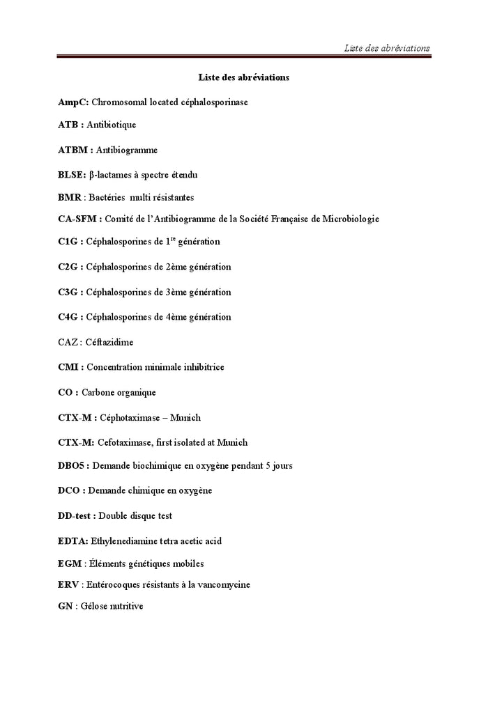 Bactéries multirésistantes dans l'environnement