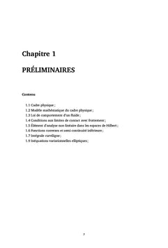 Comportement Asymptotique d'un Fluide de Herschel-Bulkley