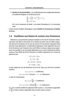 Comportement Asymptotique d'un Fluide de Herschel-Bulkley