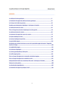 LE GUIDE PRATIQUE EN CHIRURGIE DIGESTIVE