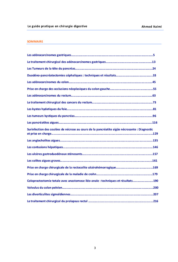 LE GUIDE PRATIQUE EN CHIRURGIE DIGESTIVE