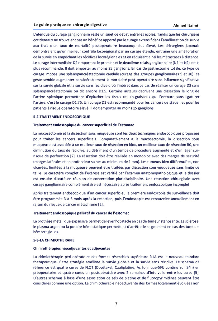 LE GUIDE PRATIQUE EN CHIRURGIE DIGESTIVE