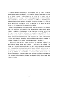Optimiser la gestion et la mise en valeur des plastiques récupérés