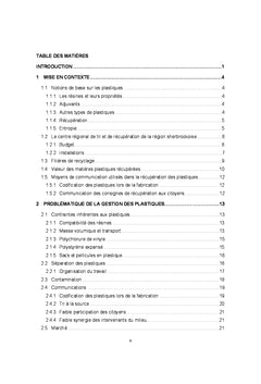 Optimiser la gestion et la mise en valeur des plastiques récupérés