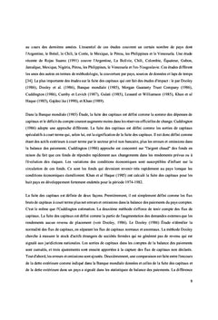 La fuite des capitaux en Afrique du Sud Saharienne: mesure et d'atténu