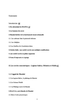 La Mafia, la phalange de Giuseppe Mazzini