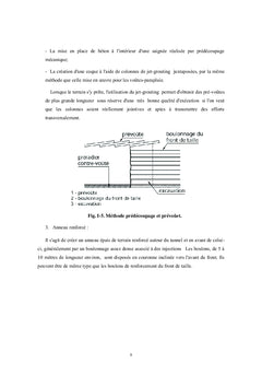 Etude de l'interaction du couple ' massif rocheux- soutènement '