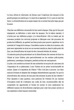 Diversification des Maisons de luxe au travers de Chanel et Vuitton