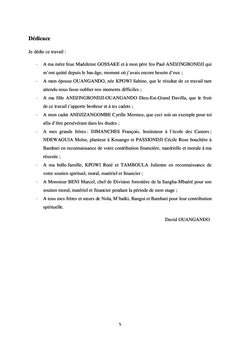Analyse des Contraintes actuelles de l'entreprise eFBACA