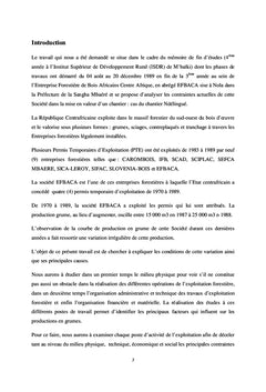 Analyse des Contraintes actuelles de l'entreprise eFBACA