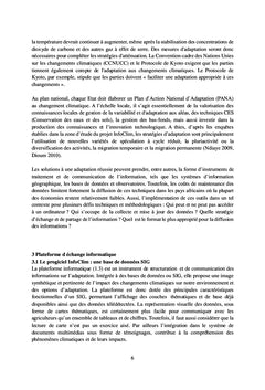 Un système d'information pour l'adaptation