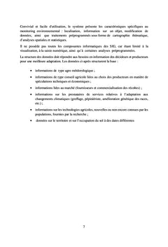 Un système d'information pour l'adaptation