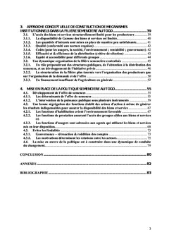 L'amelioration des politiques publiques agricoles