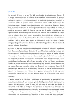 L'amelioration des politiques publiques agricoles